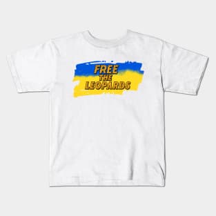 Free The Leopards Kids T-Shirt